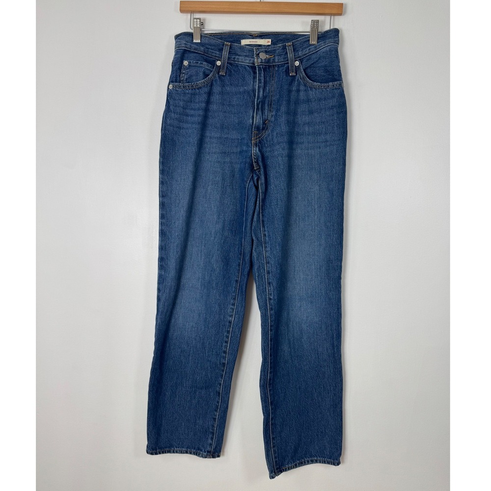 90s Aesthetic Levi's Womens 26 '94 Baggy Jeans‎ Blue High Rise Relaxed Cotton